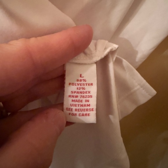 Willi Smith Women's Cream Blouse Sz.L - Picture 4 of 4